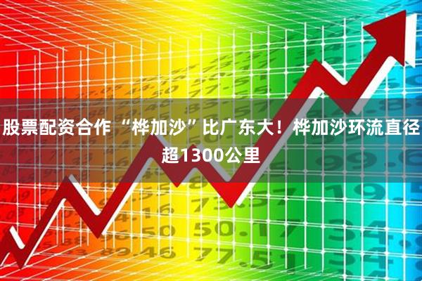 股票配资合作 “桦加沙”比广东大！桦加沙环流直径超1300公里